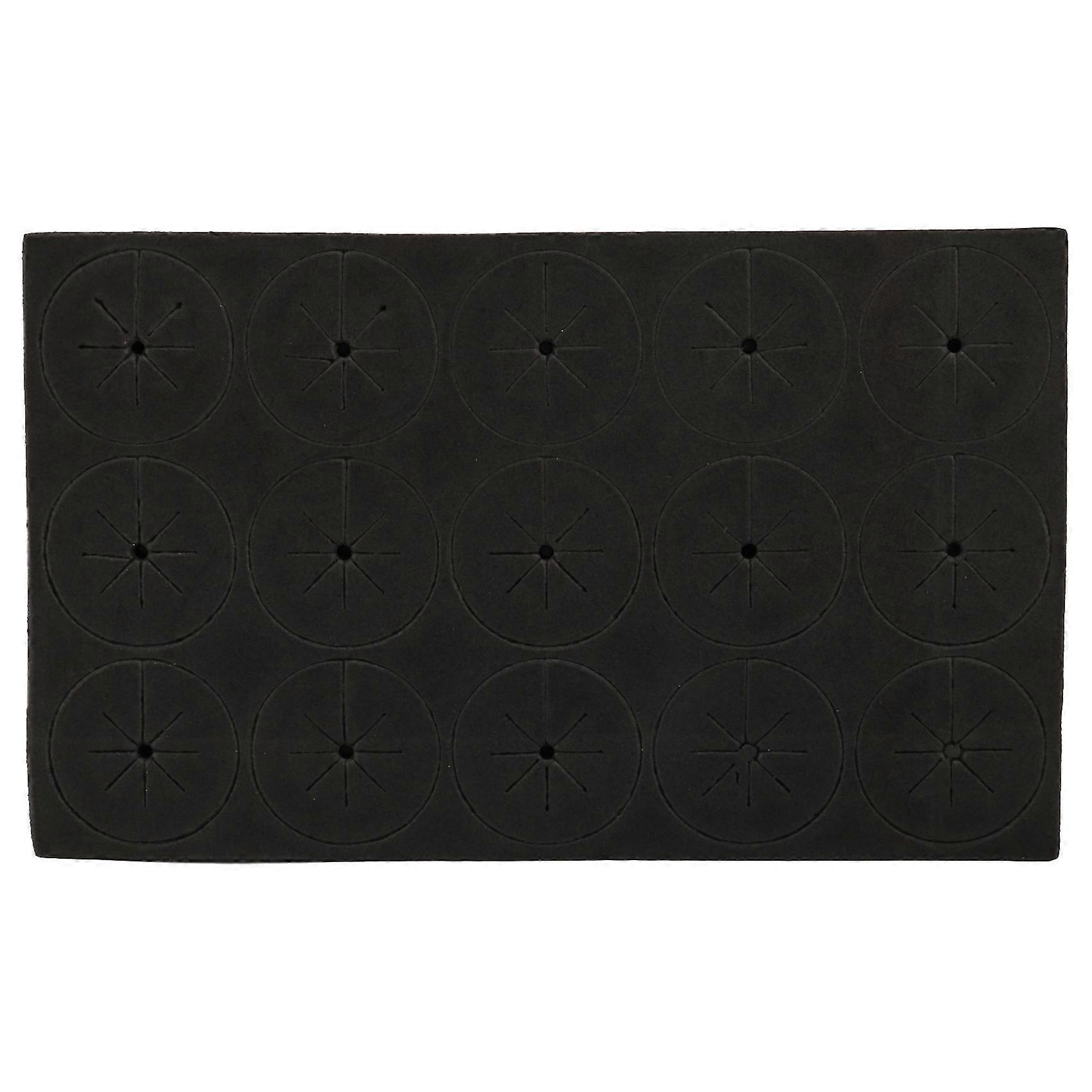 60pcs Garden Clone Collars Neoprene Inserts Sponge Block For 2 Inch Net Pots Hydroponics Systems An