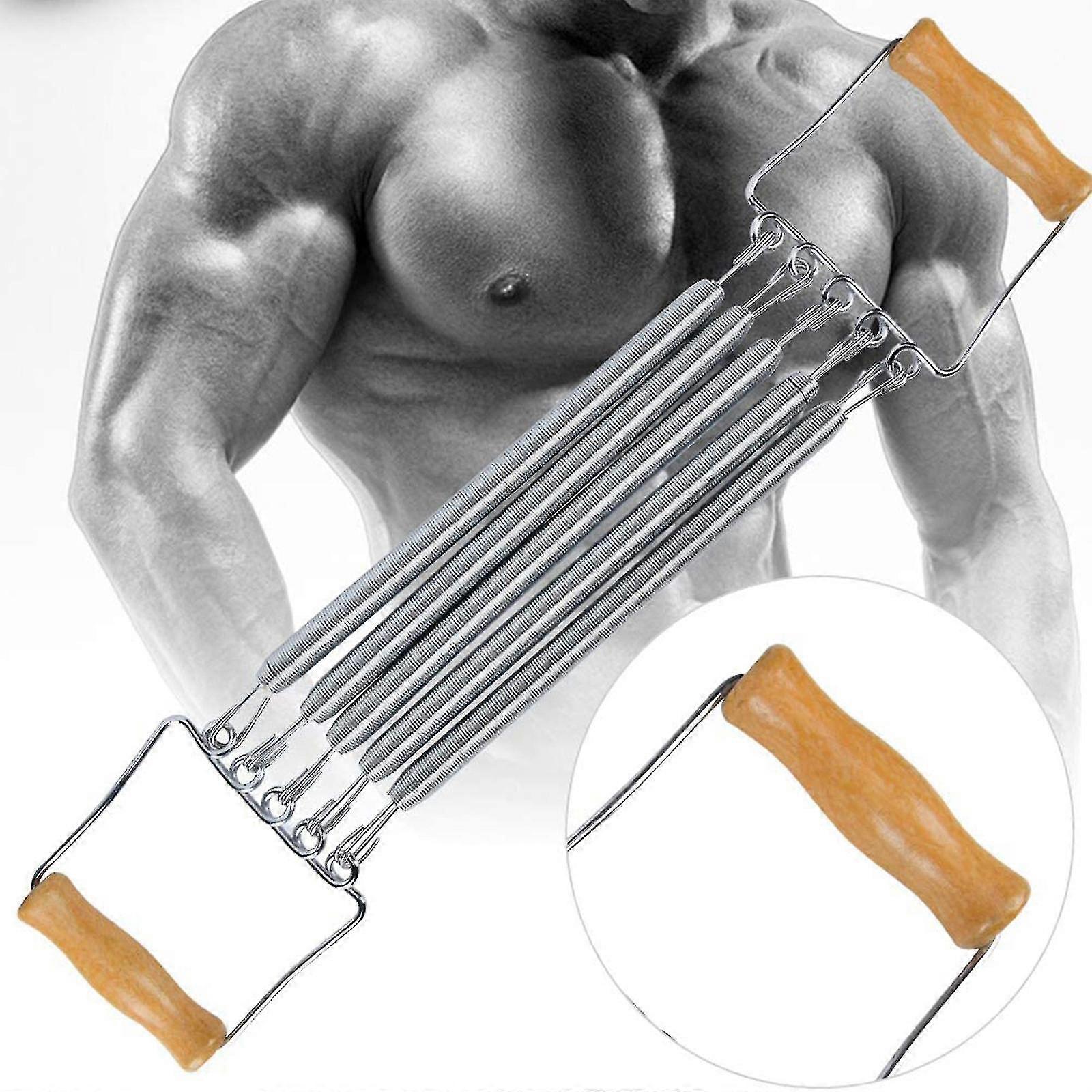 Spring Chest Expander,chest Expander|arm Training,chest Expander With 5 Metal Springs,chest Pul