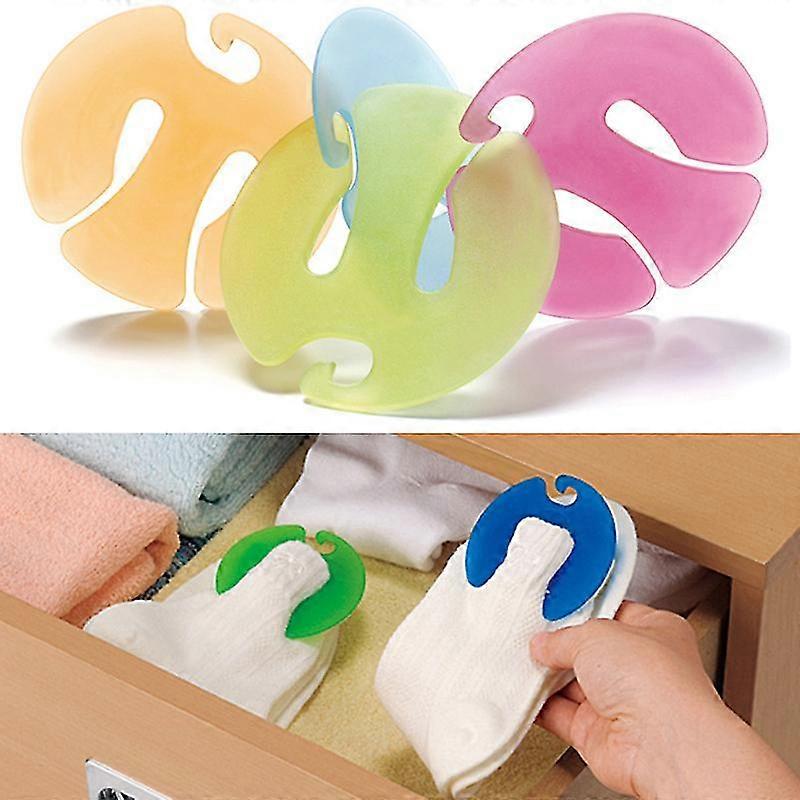 12pcs Sock Clips Sock Organizers Sorters Holders Socks Clip Multifunctional Shytmv