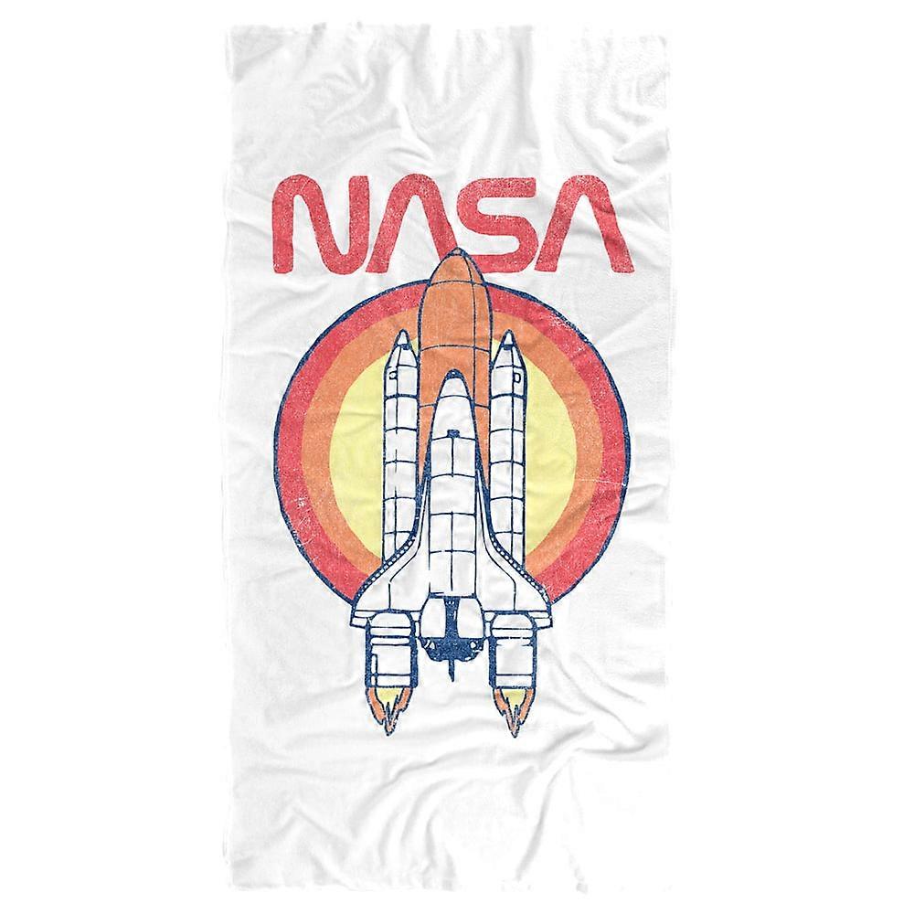 y352NASA Shuttle Circle rantapyyhe kanr352