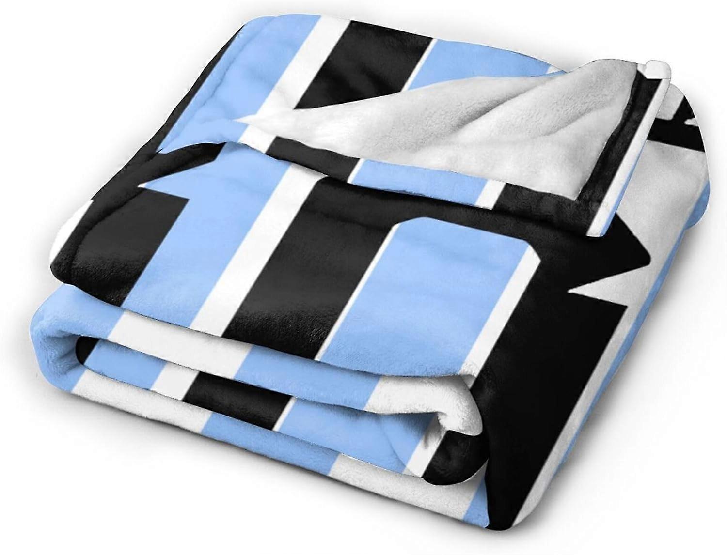 Monster University Throw Blanket for Couch,Knit Throw Blanket with Tassels, Decorative Soft Blanket Throw -W138-R212