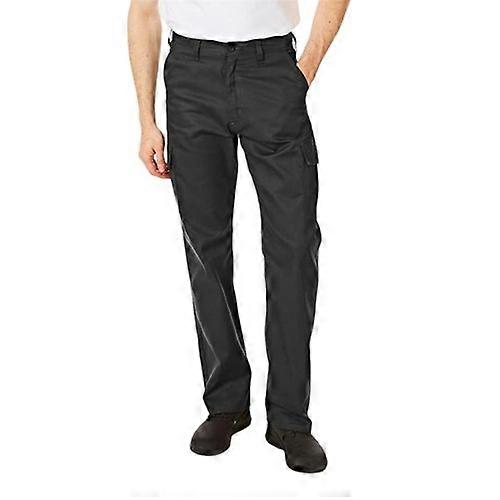 Lee Cooper Mens Plain Cargo Trousers