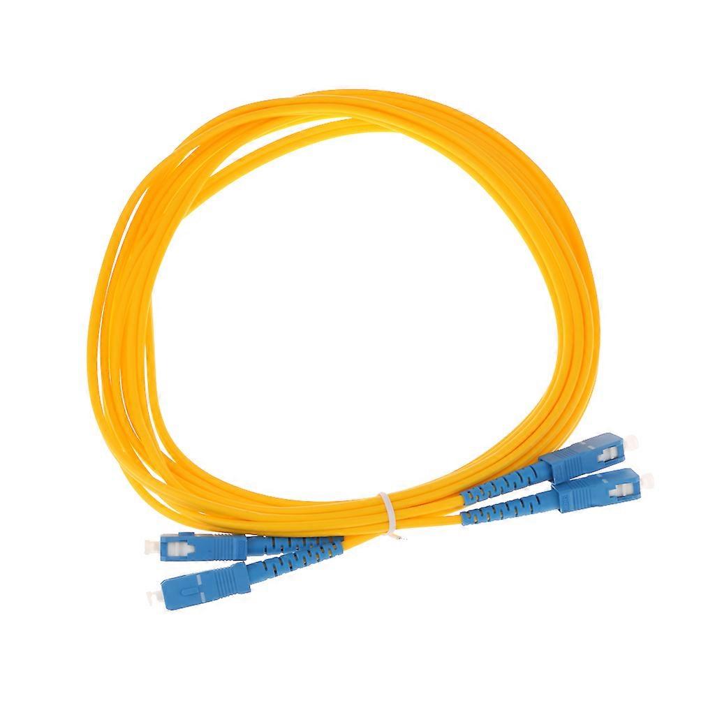 SC to SC Singlemode Duplex Fiber Optical Patch Cable Cord Line 3 meter
