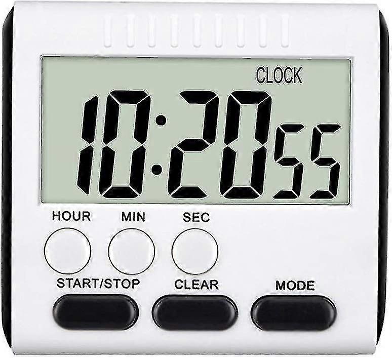 Kitchen Timer, Electronic Kitchen Timer, 24 Hour Digital Kitchen Timer With Sound Lcd Display, Strong Magnetic Back Kitchen Timer