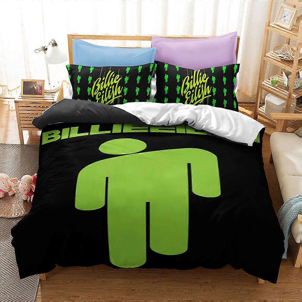 v820 ملاءات سرير بيلي إيليش طقم غطاء لحاف + وسادة <wbr >se طقم مفروشات عالية النمط من 3 قطع (1 غطاء لحاف + 2 وسادة) y820