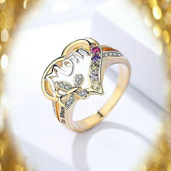 Luxurious and Exquisite Heart Ring [Gold]