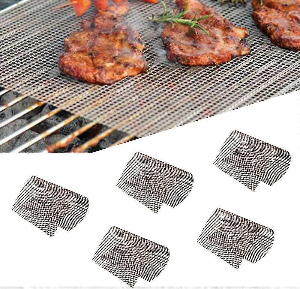 Bbq Grill Net, Reusable Easy Grill Mesh, Bbq Grill Net, Barbecue Net, Bake Mats, Teflon Mesh Heat Resistant Bbq Cooking Mesh Mat For Grilling Cooking,