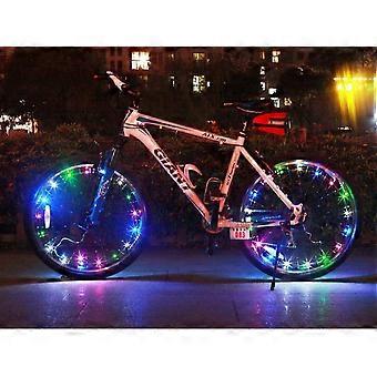 All Seven Colors 1 Pack Tire LED Bike Wheel Light Get Brighter and Visible from All Angles for Ultim