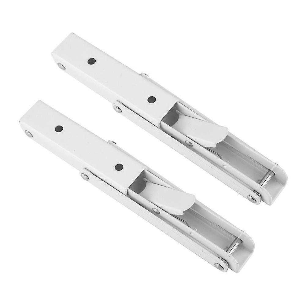 Iron Wall Mounted Folding Bracket Corner Triangle Brace L Shape Shelf Support Bracket (8in)