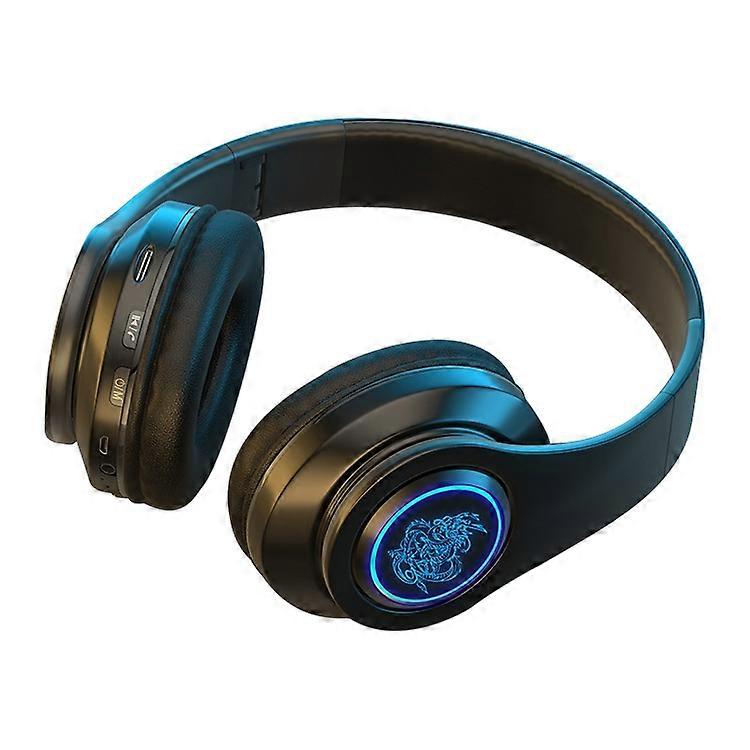 B39 Wireless Bluetooth Headset Subwoofer With Breathing Light Support TF Card