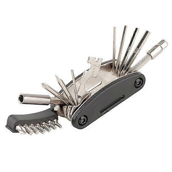 21-in-1 Bicycle Tool Kit Multitool Foldable Design Emergency Maintenance Wrench Screwdriver Portable Bicycle Repair Tool