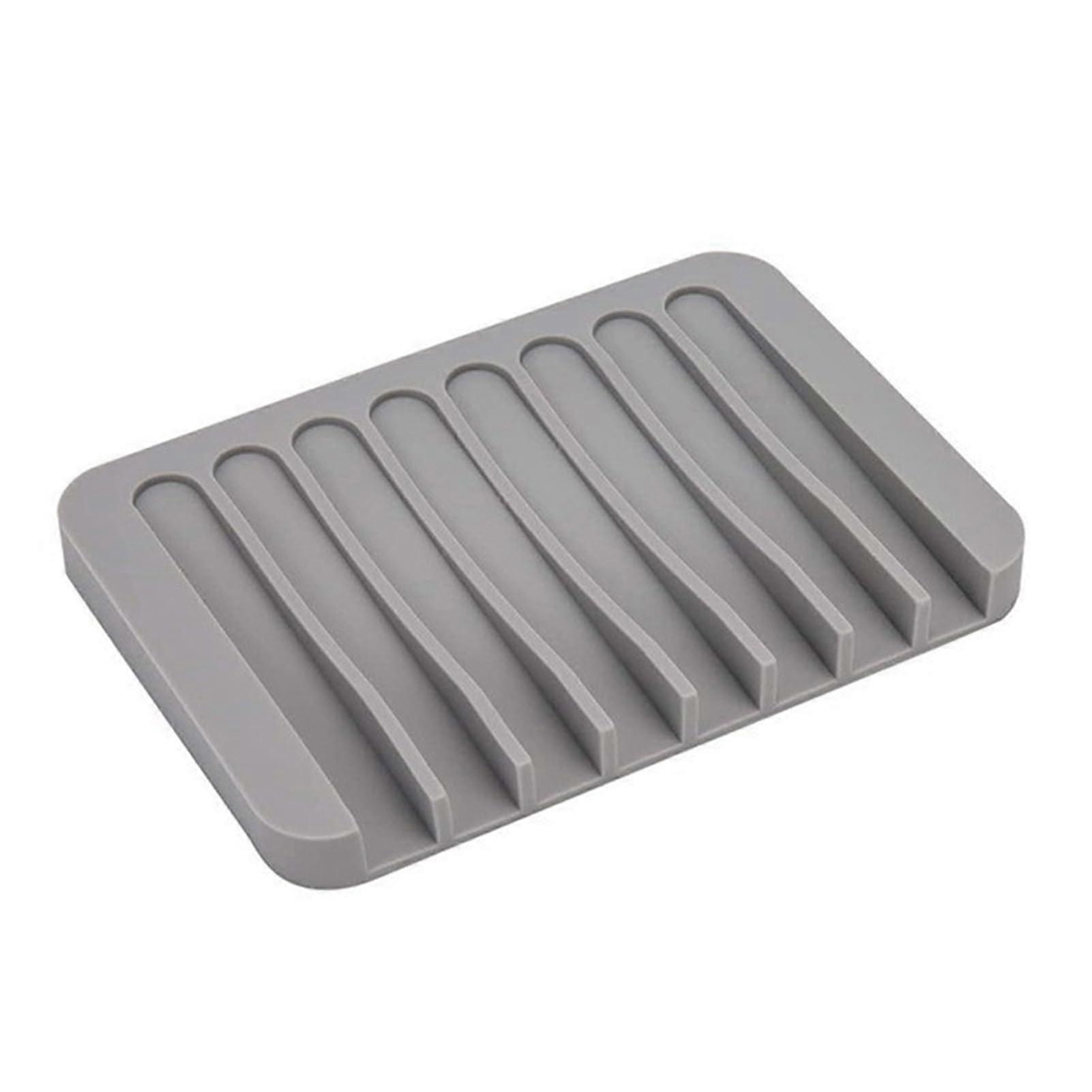 Leak-Proof Soap Tray for Bathroom Storage - Plastic, Non-Slip, Compact Design, Easy Clean, Fits Standard Soap Bars