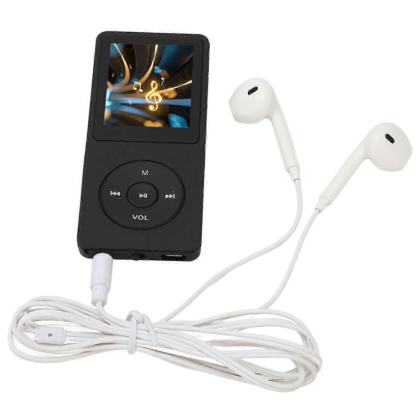 MP3 MP4 Player 1.8in Screen 8GB Memory 64GB Expandable 30 Hours Playback Multi Function Sports Music Player