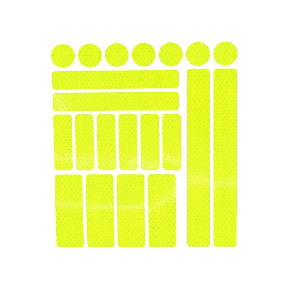 Fietsenrek reflecterende strip, veiligheidsbord