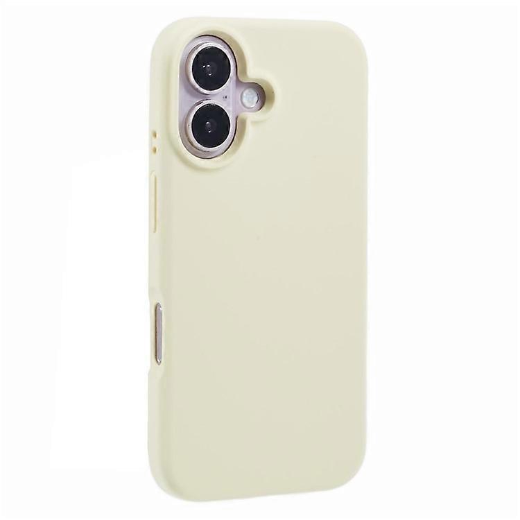 Compatible For iPhone 16 Case PC+Liquid Silicone Anti-Scratch Lining Phone Cover