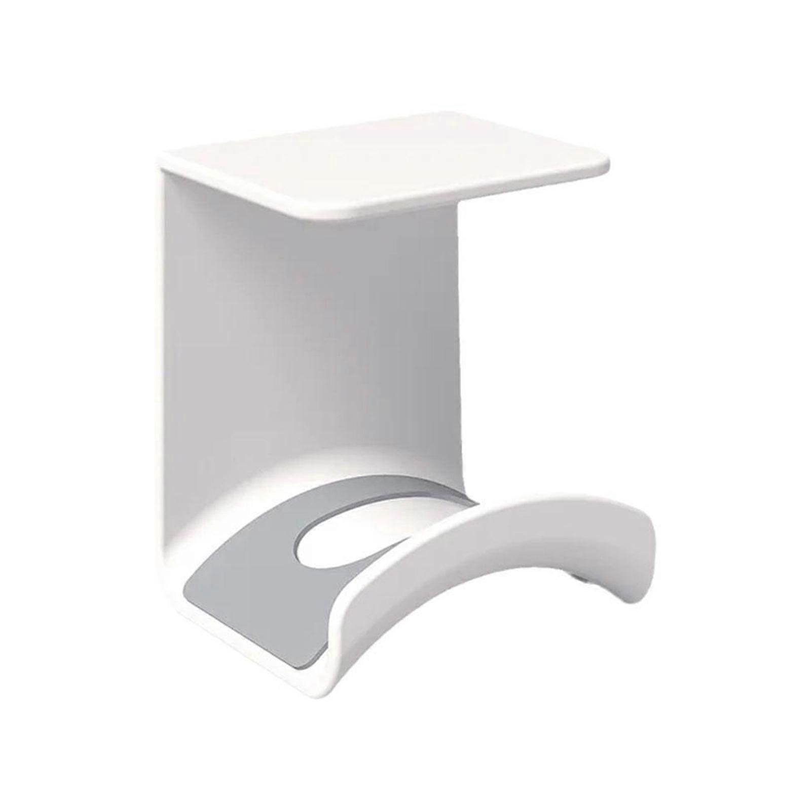 Headphone Stand Hanger Under Desk/Wall Mount Hook Storage Rack for Office and Home Space Saving Bracket White/Black