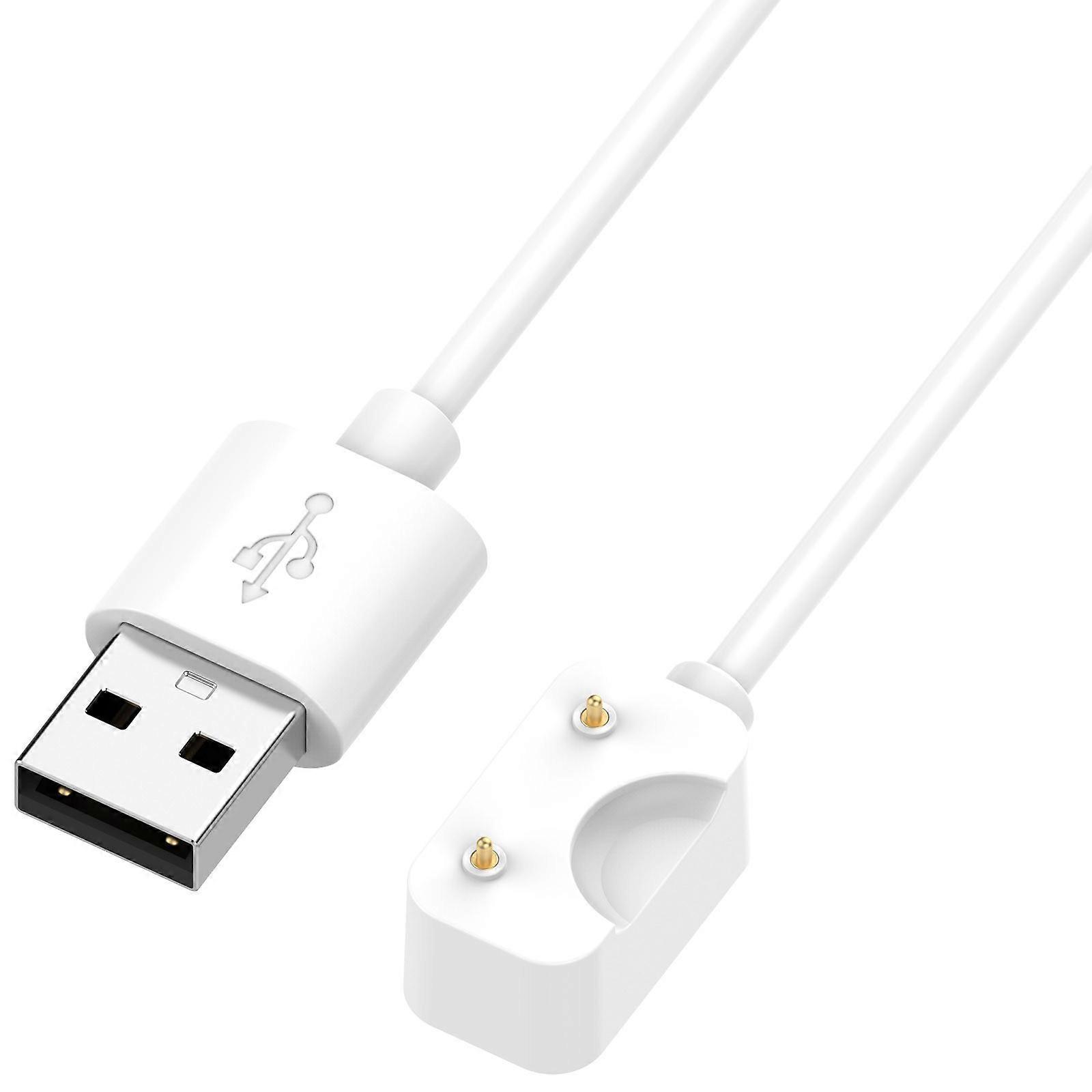 Magnetic Connection Cable Convenient ABS Line Lightweight Wristband Charging Cord Easy to Use Line Suitable for Fit 3 White