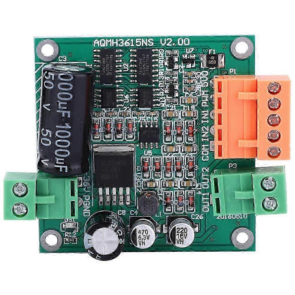 Large Power DC Motor Drive Board 12/24/36V H Bridge Positive and Reverse Rotation Full PWM