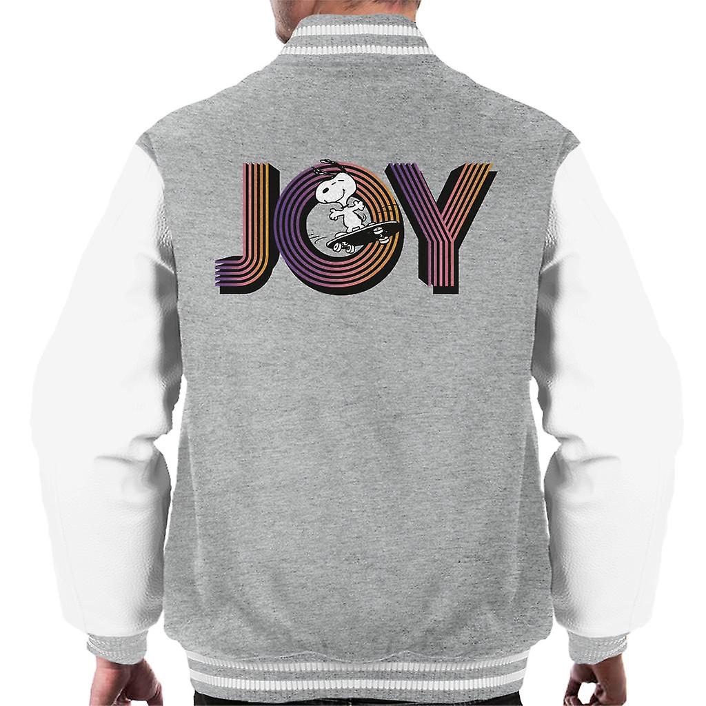 Peanuts Snoopy Skateboarding Joy Men's Varsity Jacket