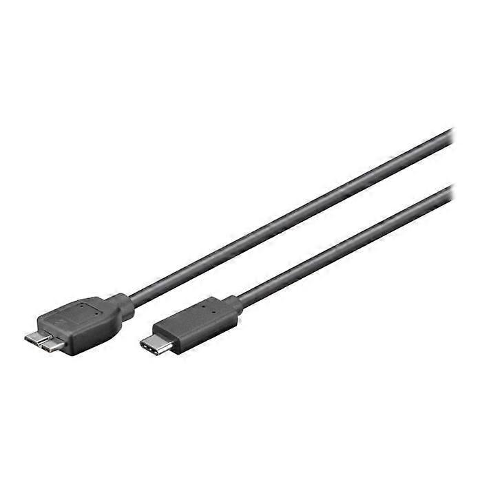 goobay USB Type-C cable - Micro-USB Type B (M) to USB-C (M) - 60 cm - Reversible C connector
