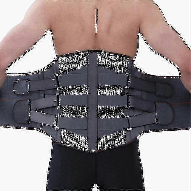 Stark ryggsträcka Midjestöd Hängslen Dekompression Ländryggsbälte Ortopedi Diskbråck Smärtlindring Drop