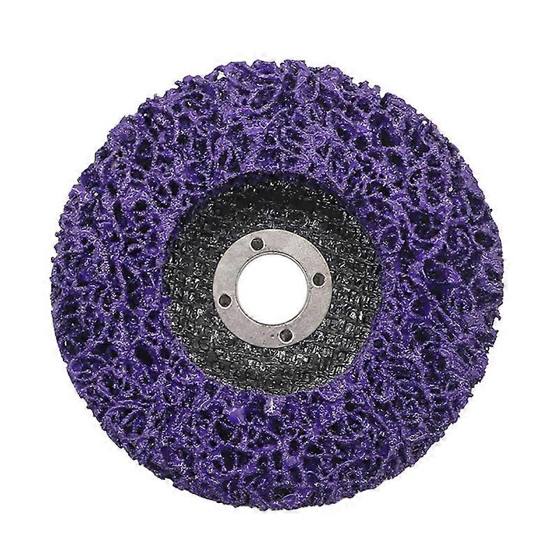 5 Pack Purple Stripping Discs for Paint Remove and Oxidation 4-1/2' x 7/8'