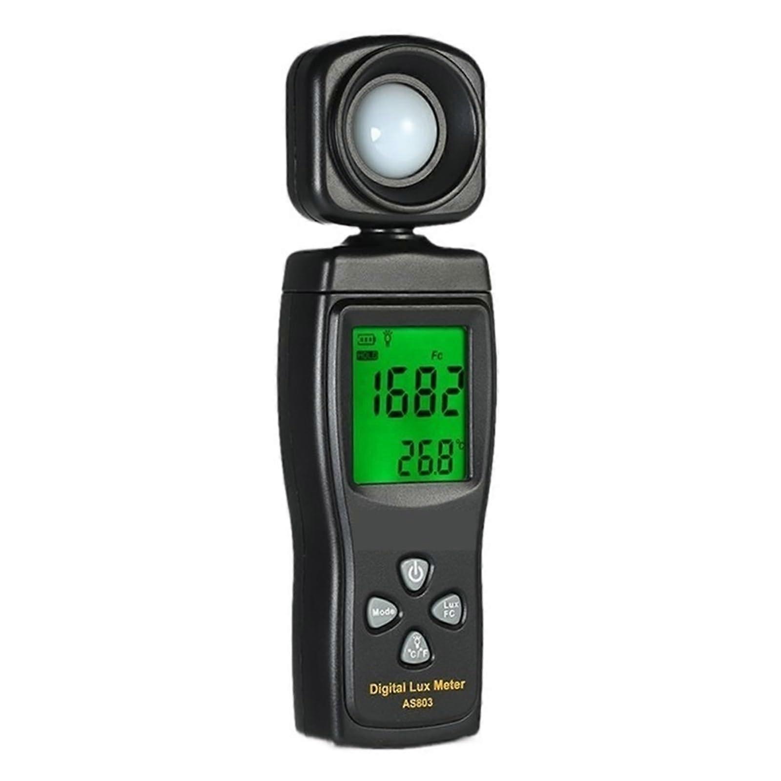 Light Meter Lux/Fc Photometer Photography Digital Lux Meter Integrated Illuminometer Enviromental Tester Spectrometer Tool