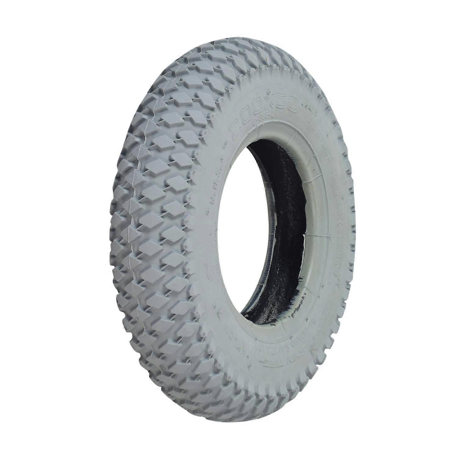 200x50 Pneumatic Mobility Tire For Heartway Gypsy P33 - Diamond Knobby C968 Tread Replacement Power Chairs & Scooters