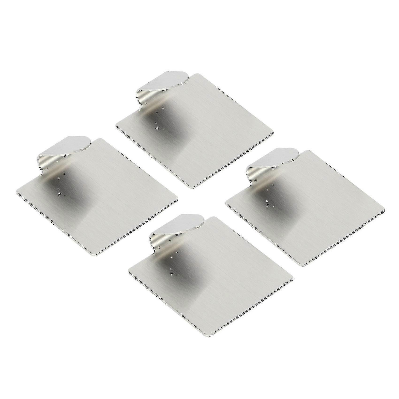 Hooks Less Steel,no Ed 4-pack