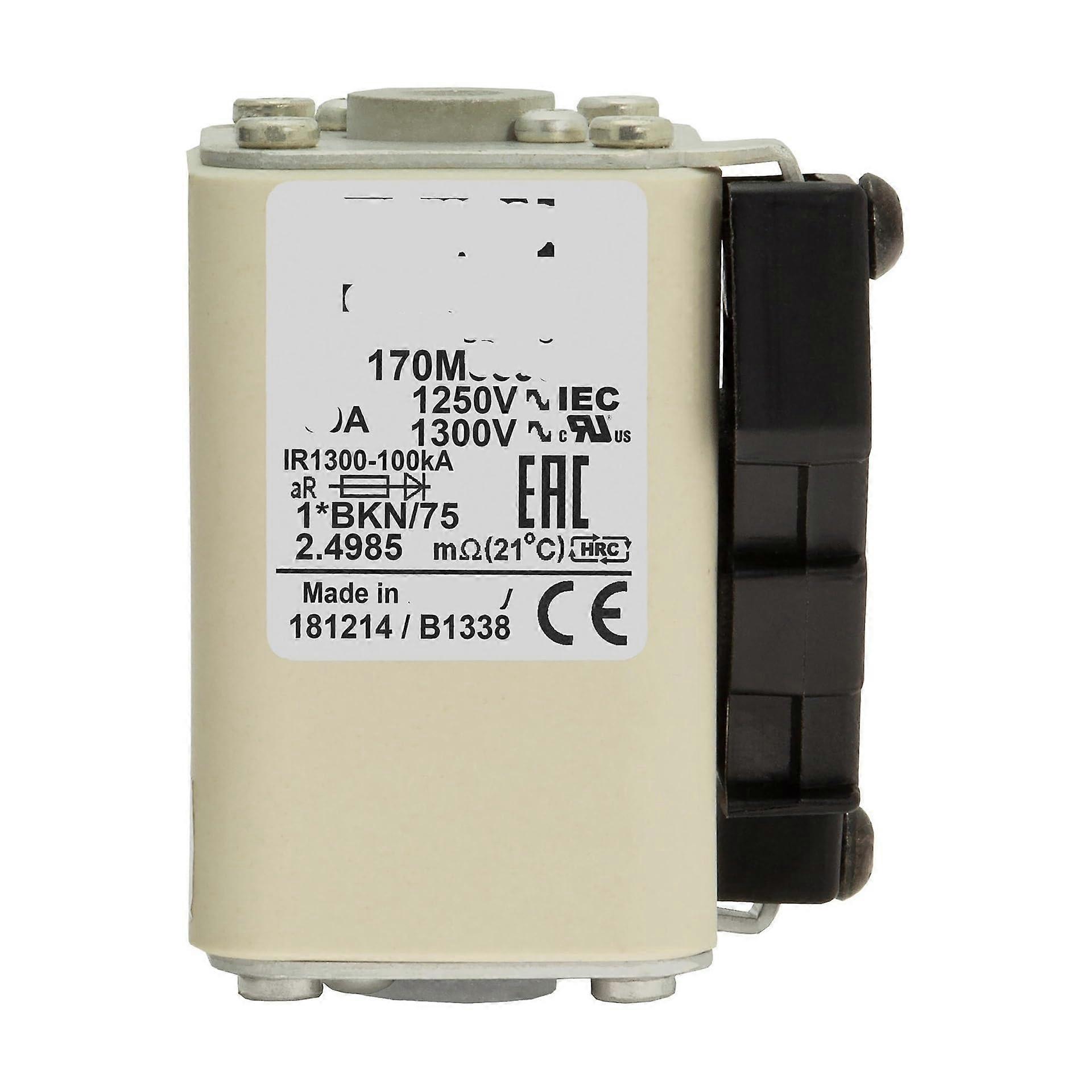 Fuse 170M3388 European Standard Cube SeriesFlat end Installation Type