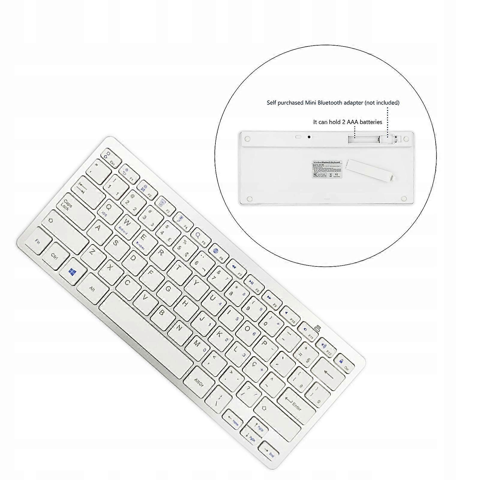 Universal Mini Portuguese 78 Keys Wireless Bluetooth Keyboard For Android