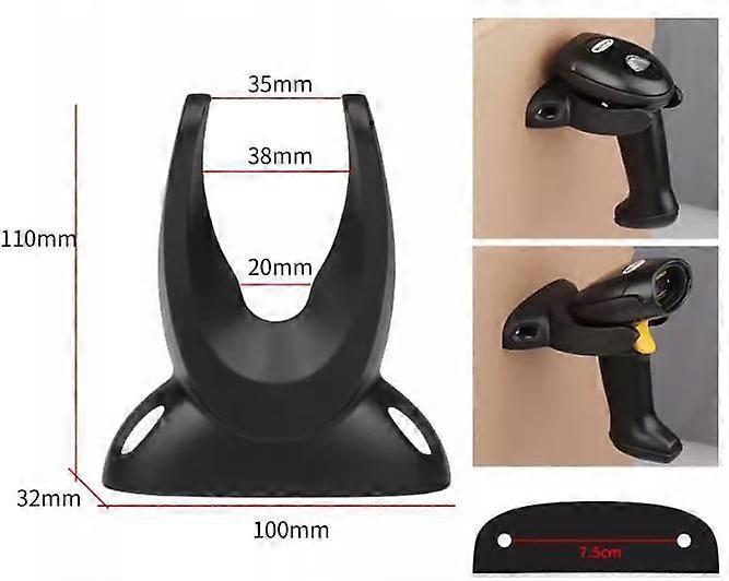 Mount Bracket for Barcode Scanner Wall Mount Stand for Scanners Wall Mount Barcode Scanner Stand for Retail and Office Use