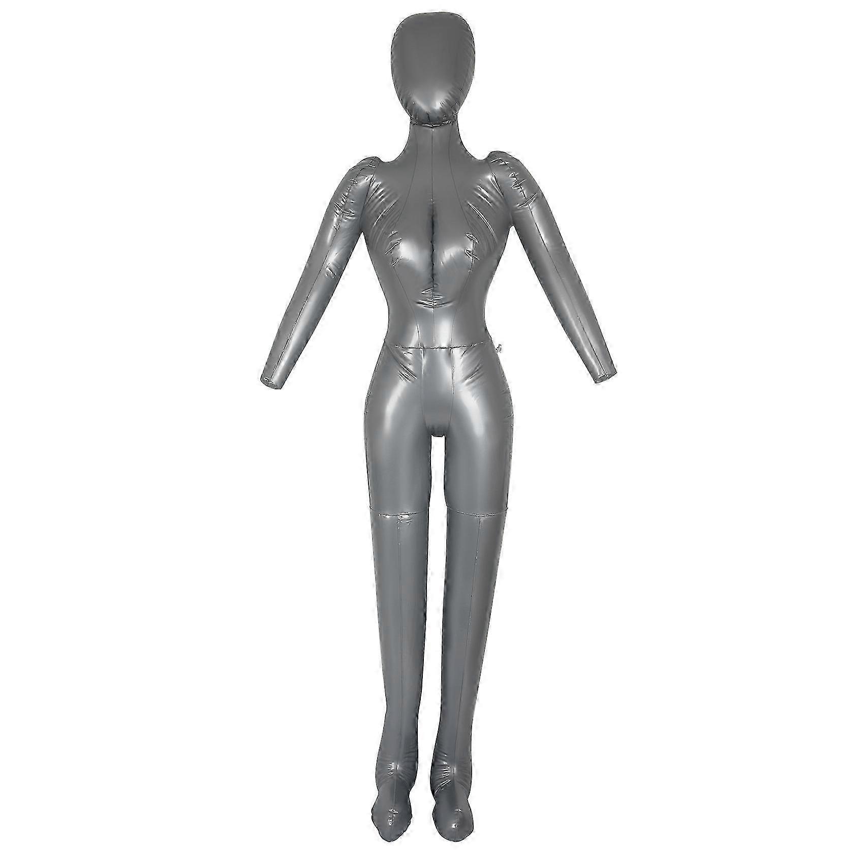 Inflatable Female Mannequin Full Body with Arms for Window Store Display Prop