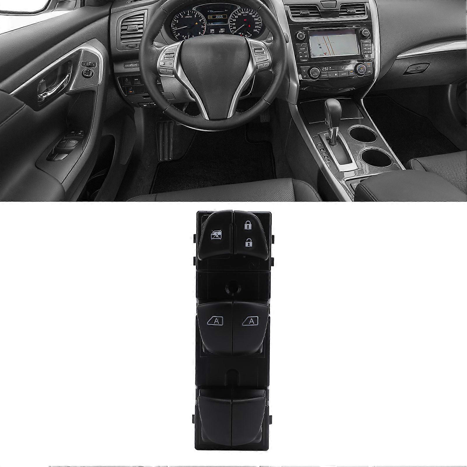 Power Master Window Switch 25401‑3TA4A Left Driver Side Fast Response Sturdy Electric Power Master Window Switch for Altima L33 2013 to 2018 