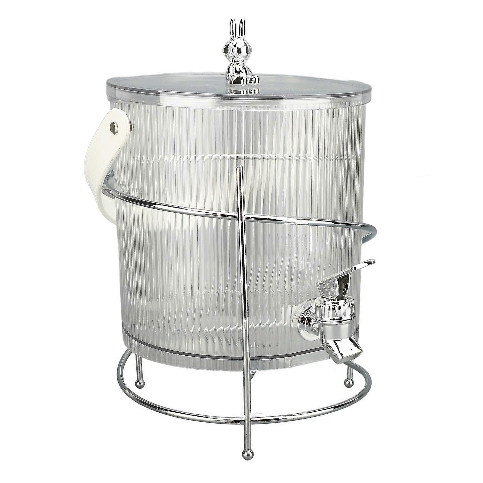 Clear Drink Dispenser with Tap for Parties, Weddings, Lemonade, Multi-Purpose Laundry Detergent