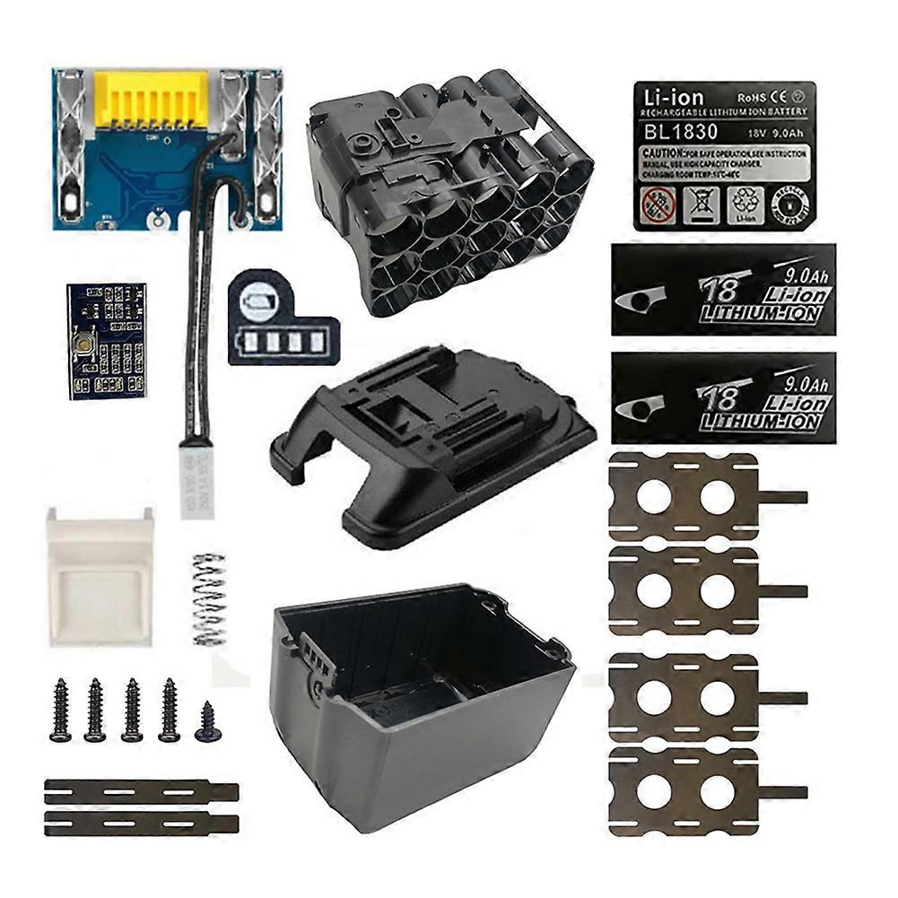 DIY BL1890 Battery Case PCB Charging Protection Board Shell Box