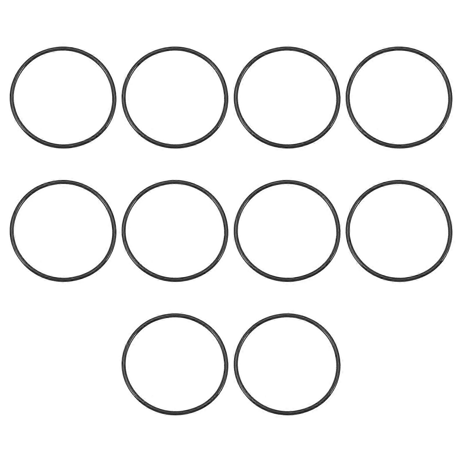 Mjuka silikongeléarmband 10 pack – stretchiga gummiarmband för retrofester, födelsedagar, möhippor och fritidskläder – bekväma