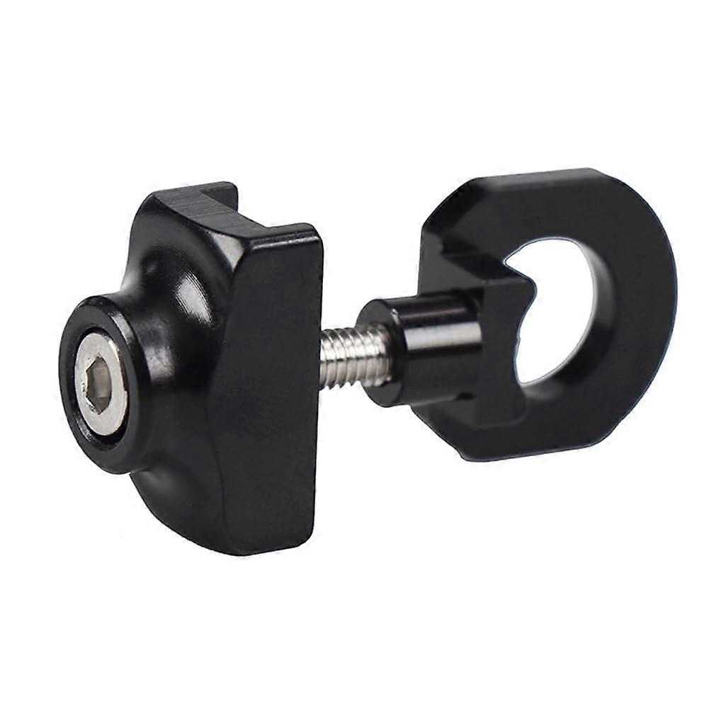 Aluminium Alloy Chain Regulator for Zip Folding Bikes - Adjustable Chain Tensioner, Silver Schwarz, Compatible with Folding Models