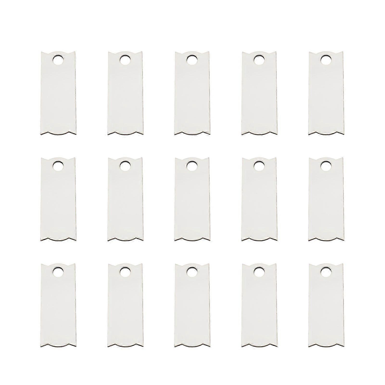 2025 Latest Model 30PCS Set Sublimation Topper Name Tag Hardboard Name Plates