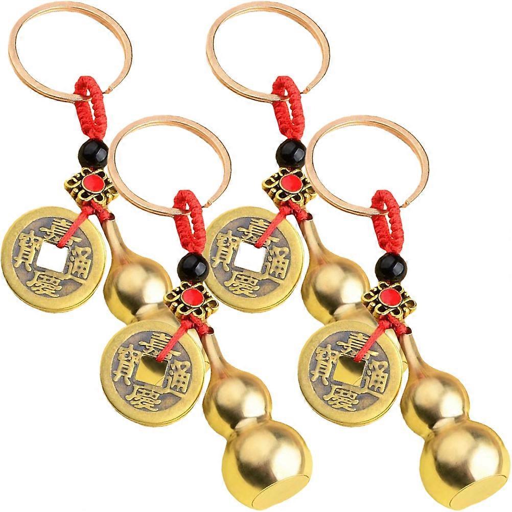 Feng Shui , Chinese Gourd and Coin Keychains for Versatile Use