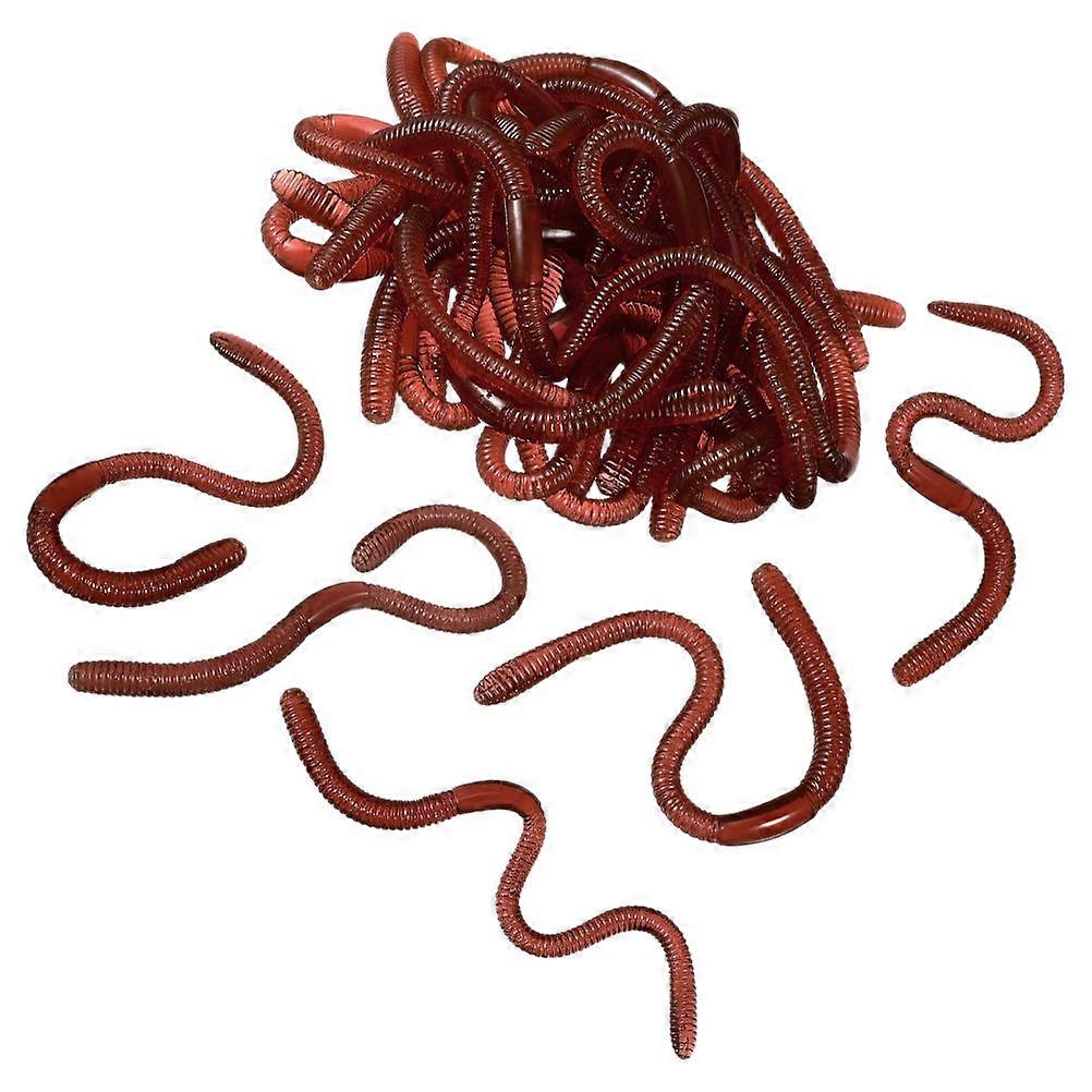 Sticky Earthworm Models, Great for Prank and Trick Sessions