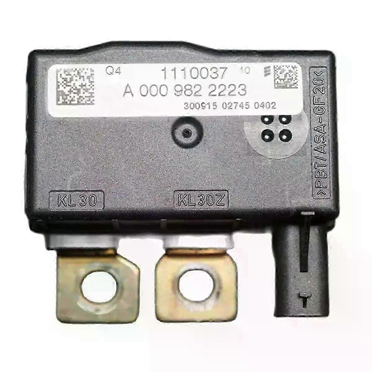 Battery Relay Control Module Fuse Box Relay Module Regulator for Benz W205 W222 W166 W204 W447 A0009822223 0009822223