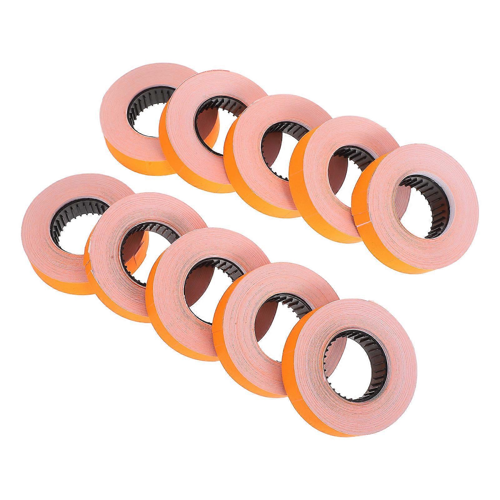Label Paper Price Marking Retailers Business Owners Clear Print Quality 10 Rolls