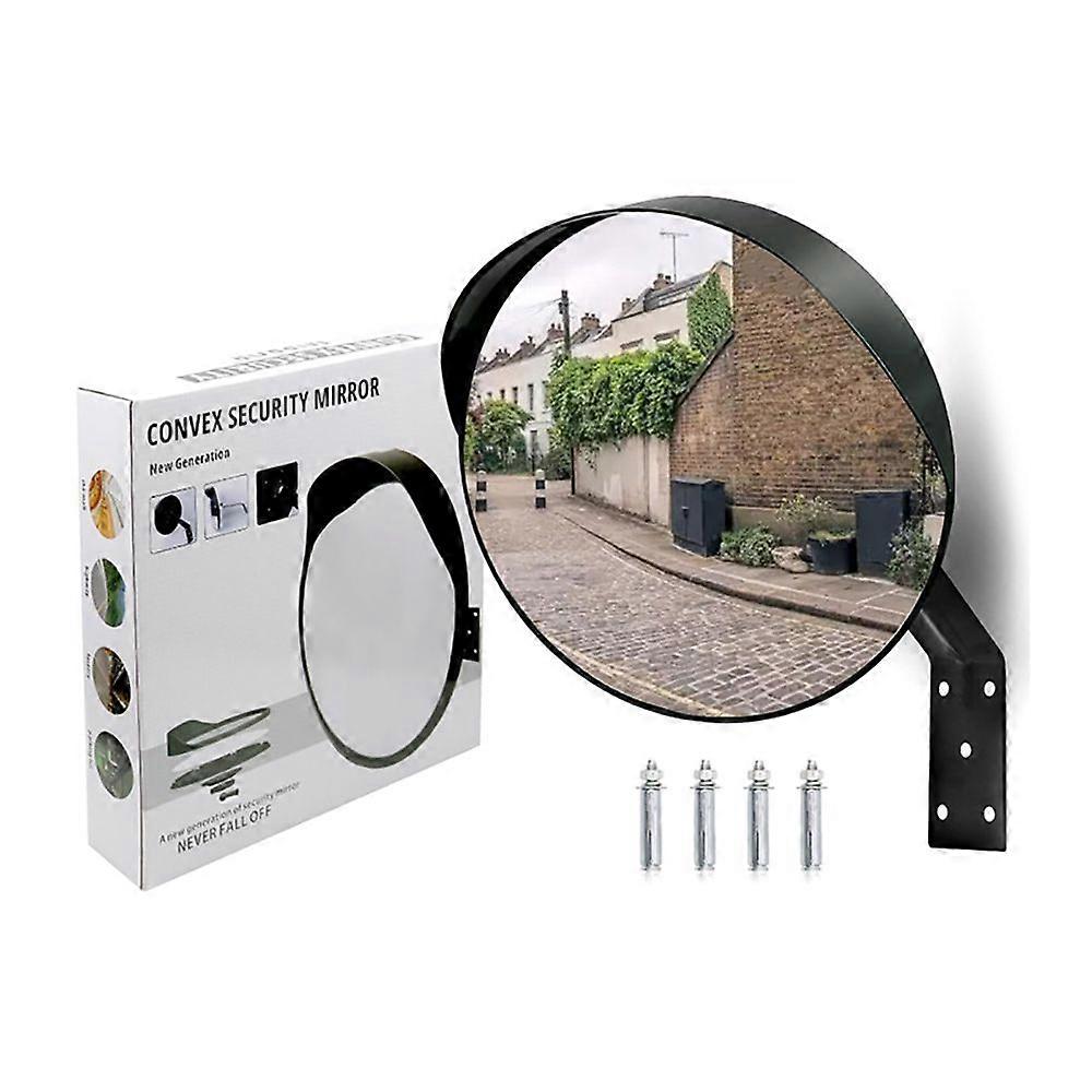 Convex loop mirror, adjustable mirror garage, Park Avenue, 30 cm, large angle, interior and exterior spaces