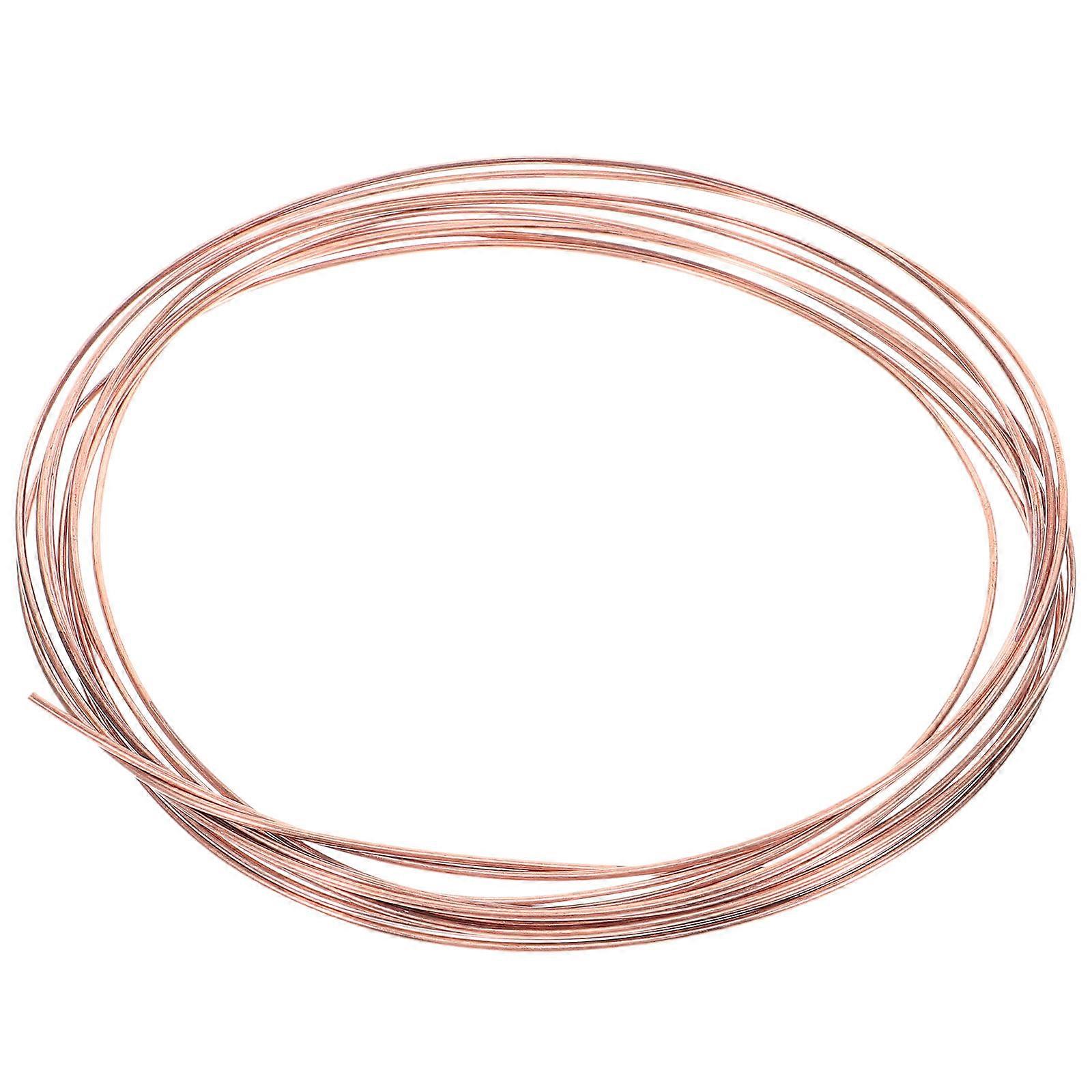 Metal Wire For Craft Copper Wire Shaping Diy Projects 2mm Diameter 1 Roll
