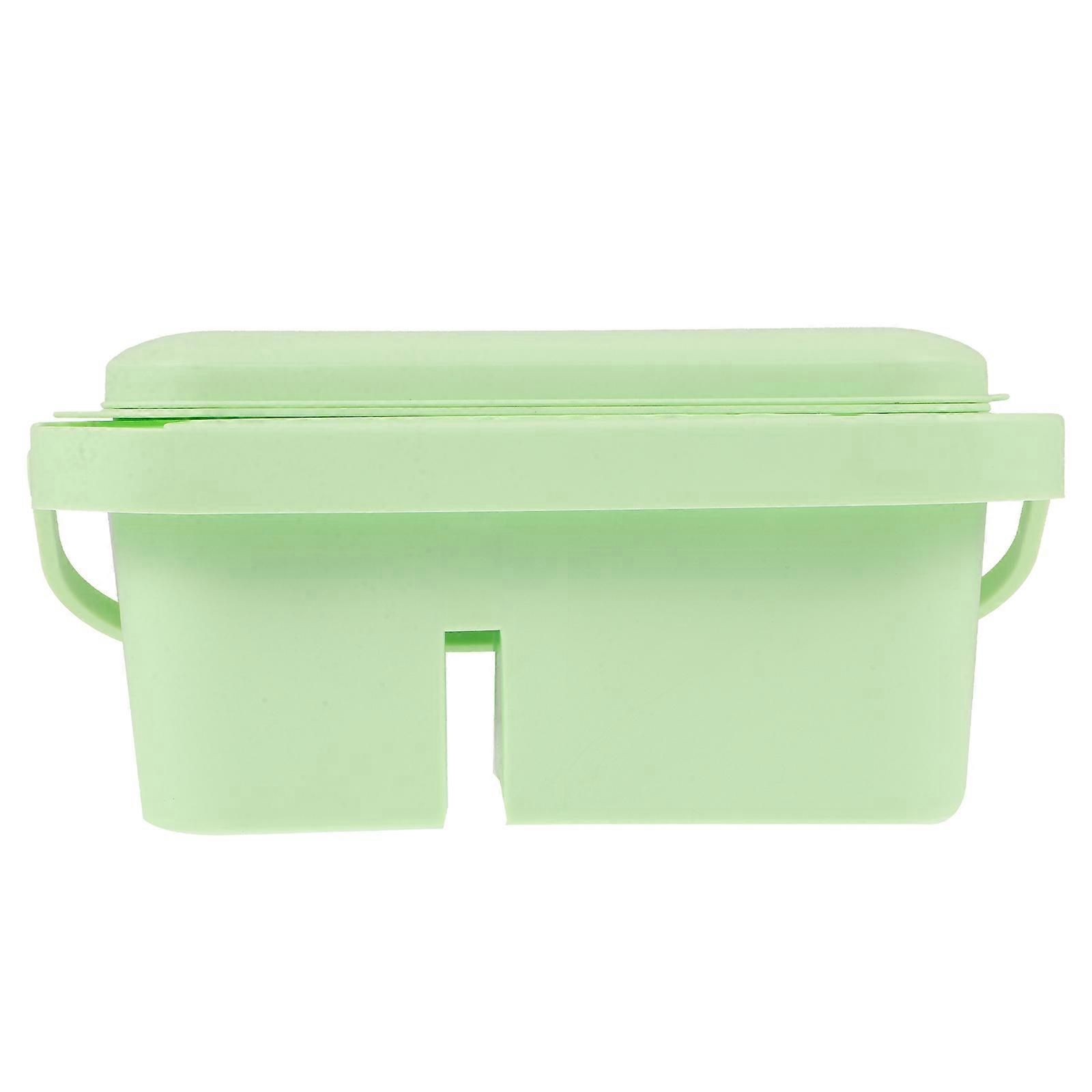 Brush Washing Bucket Paint Brush Holder Storage Multi-Functional Portable Design 22.00X14.00X10.00CM 1Set