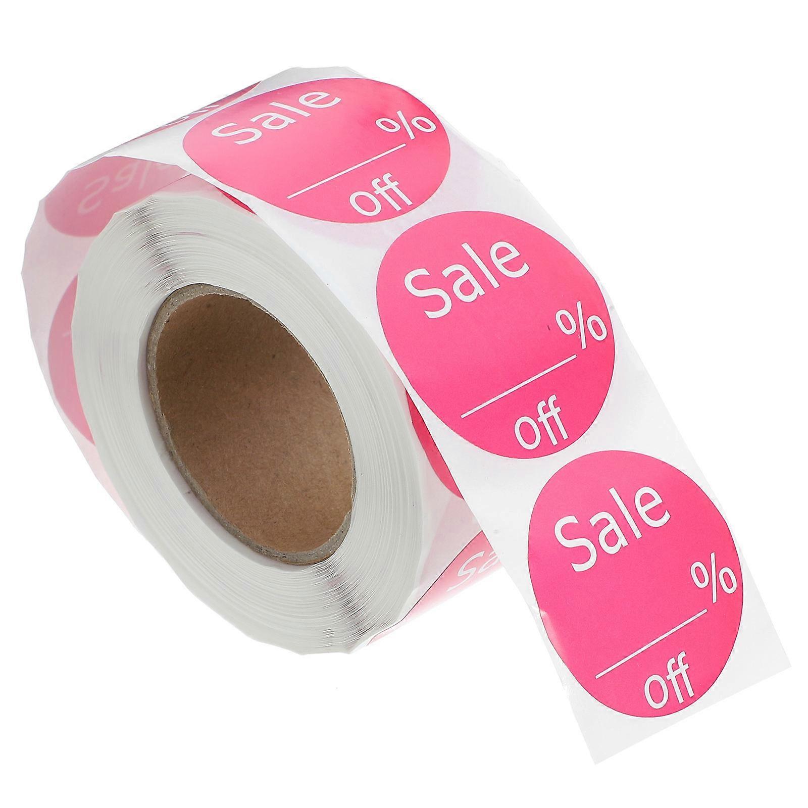 1 Roll Circle Stickers Removable Price Labels for Supermarkets Retail Stores Easy to Use Reliable Adhesive for Businesses Events