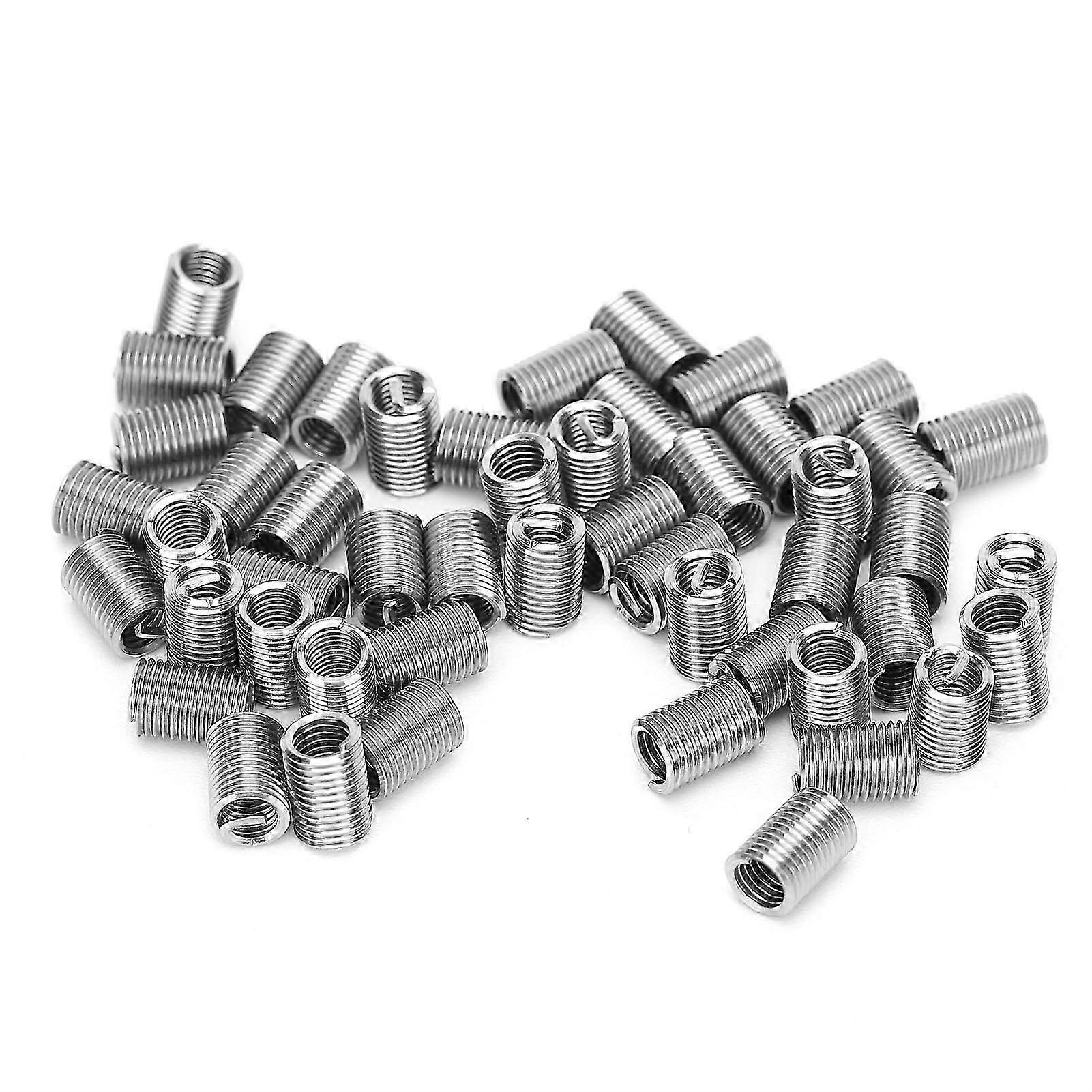 50Pcs Wire Thread Insert M3.5 x 0.6 Threaded Protection Socket Screw Bushing Repair Nut3D