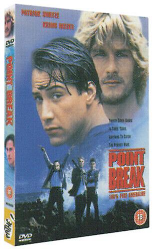Point Break DVD (2003) Patrick Swayze Bigelow (DIR) cert 18 - Region 2