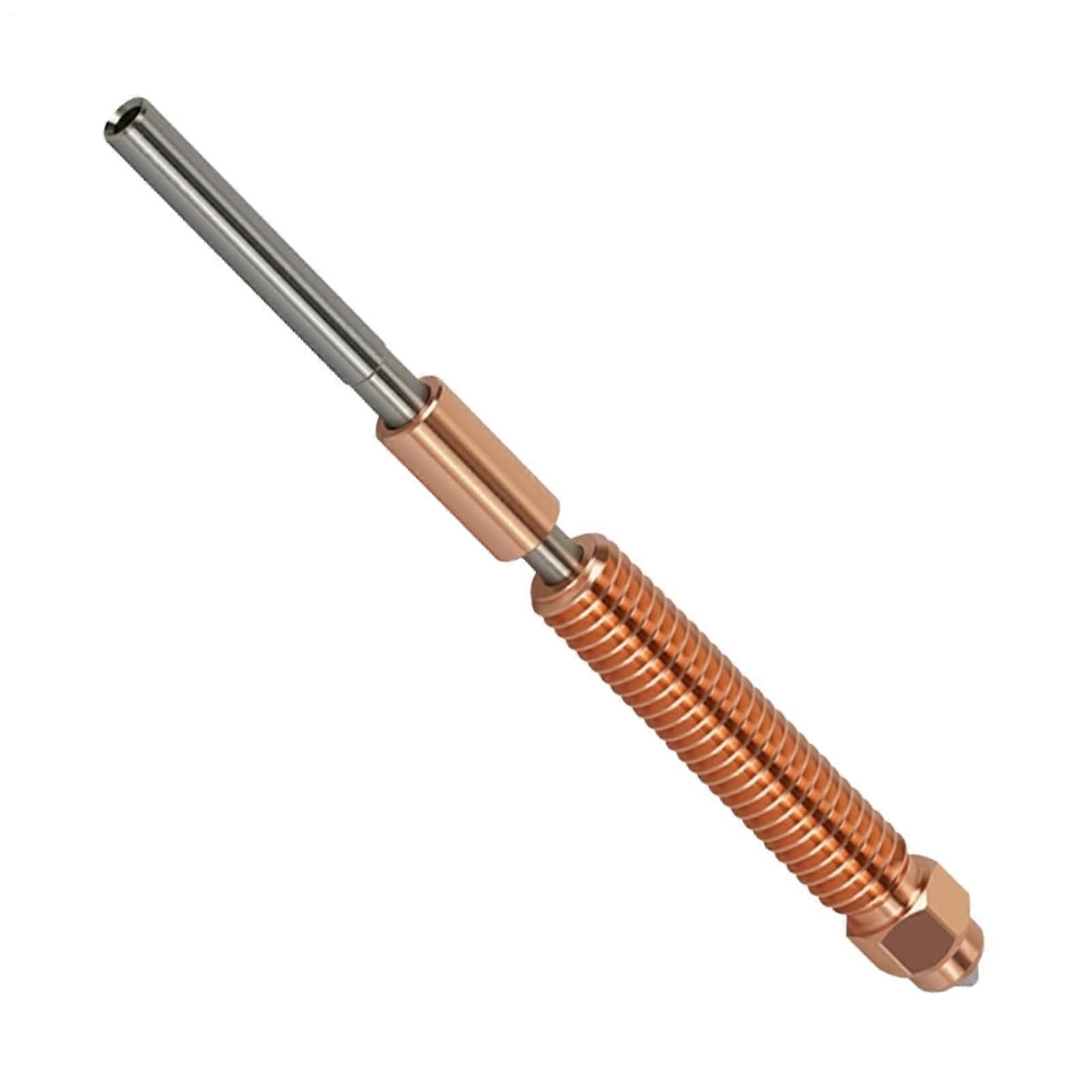 3D Printer Metal Nozzle - Quick Change Alloy Nozzle Compatible with All 3D Printers, Durable Hard Printing Accessory for Pros and Beginners